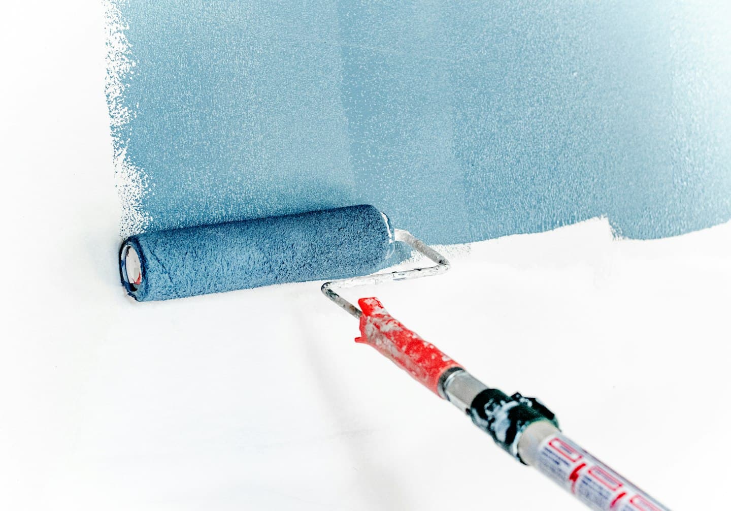 Wand wird beim Auszug gestrichen